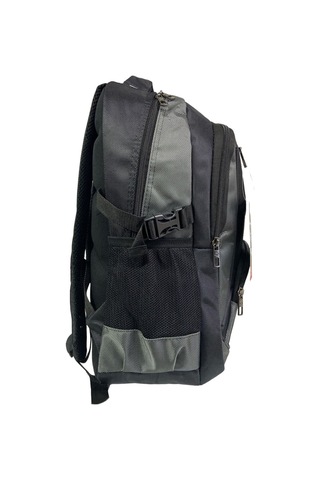 Büyük Su Geçirmeyen Kalın Kumaş Ortopedik Çok Bölmeli Okul Gezi Seyahat Kamp Sırt Çantası 32cmx47cm Gri