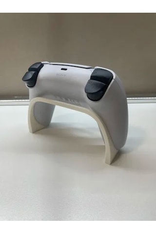 2'li Set Görünmez Ps5 Kontrol Cihazı Standı / Tutucu Uyumlu Beyaz