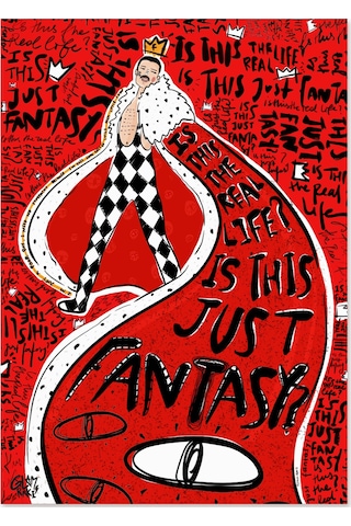 Anason İşleri Just Fantasy Poster 50x70cm