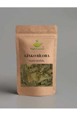 Ginko Biloba , Yağ Yakma Ve %100 Doğal El Yapımı 50gr