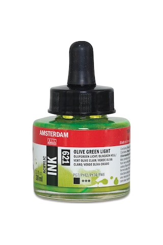 Amsterdam Akrilik Mürekkep 30 Ml Olive Green Light 621 Diğer