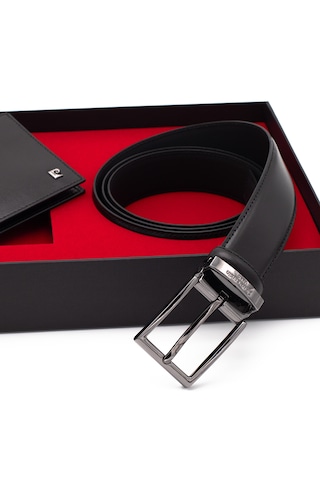 Pierre Cardin Deri Cüzdan & Kemer İkili Set Pc2209k-3664f2ı Siyah