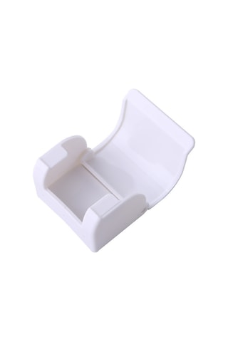 Singree Plastik Beyaz Döşeme Kanca - Kolay Kurulum, Tıraş Makinesi Koruması, Uyumlu Tasarım - 1 Adet