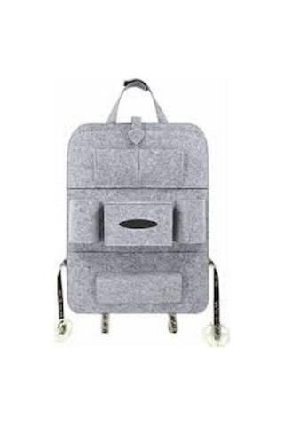 Araç Içi Koltuk Arkası Eşya Düzenleyici Gri Renk 2'Li