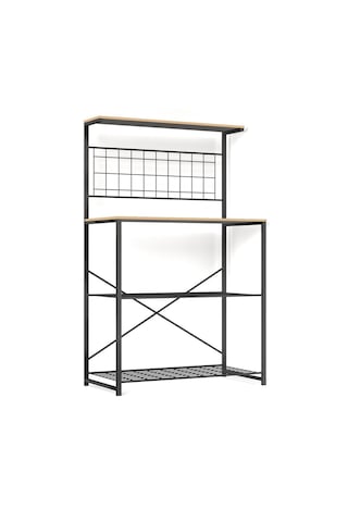 Çok Amaçlı Dolap Mutfak Rafı Bango Masa Füme 1435