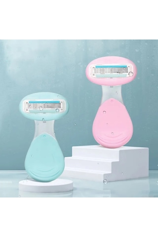 Sones D940l Tüy Alma Aleti Eşleşen Kadın Manuel Tıraş Bıçağı Pembe