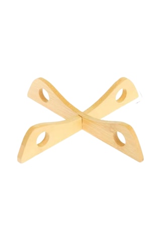 Geeroyoo Doğal Bambü Isı Yalıtım Matı - Mutfak Tencere, Fincan, Kavurma Korozyonundan Masayı Korur - 20x20 Cm Kahverengi Kahverengi