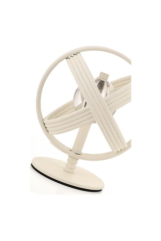 Yumak Metal Aksesuar Beyaz 15 Cm