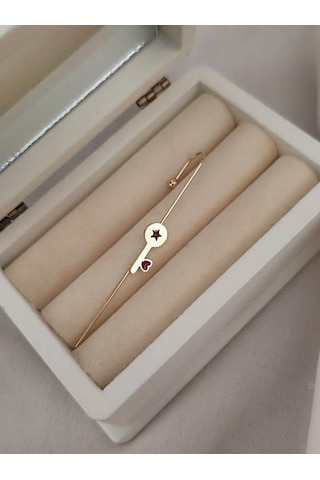 Kıkırdak Küpe Kararmaz Çelik 316l Lüks Kadın Küpe Renk Sarı Sarı
