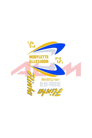 Mobylette Flinta Bionik Yazı Seti 404739870