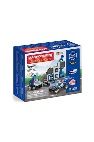 Magformers Mıknatıslı Police Set - 50 Parça