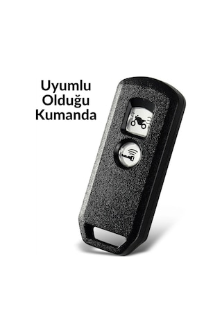Honda Motosiklet Silikon Anahtar Kılıfı / Siyah