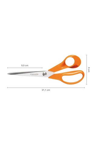 Fiskars El Sanatları, Dikiş Ve Ofis İşleri İçin Evrensel Makas, Klasik, Uzunluk: 21 Cm, Sağ Elini Kullananlar İçin