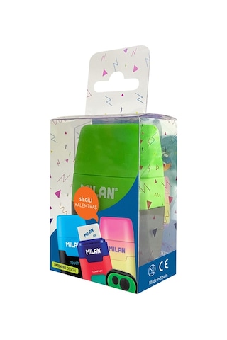 Mılan 4706116 Compact Touch Kalemtraş-silgi Blister