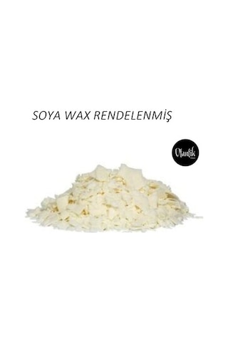 Soya Parafini Soya Wax 1Kg %100 Doğal Bitkisel Parafin Mum Yapımı (526441748)