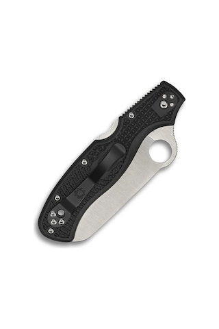 Spyderco Rescue 3 Thin Red Line Spyderedge Kamp Çakı Siyah