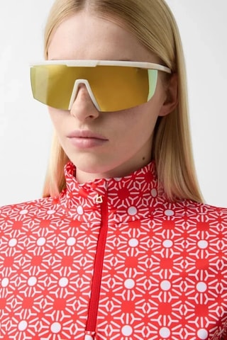 Bogner Sport First Layer Beline Termal Kadın Kayak Içlik İçlik Kırmızı - Beyaz
