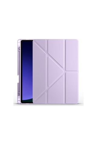 Samsung Uyumlu Galaxy Tab S10 Lite s10 Fe s9 10.9 Manyetik Standlı Kalem Bölmeli Kılıf Kapaklı