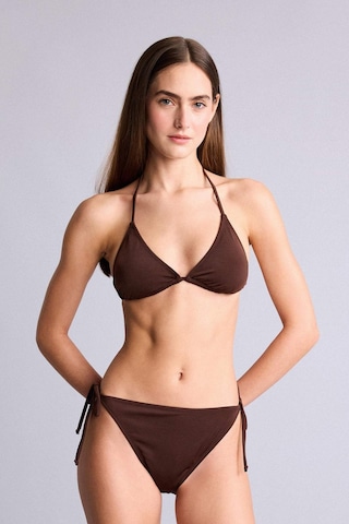 Defacto Regular Fıt Bikini Üstü T3666az26smbn341 Kahve-bn341