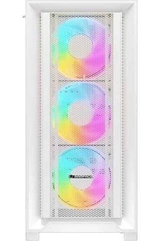 Rampage Voyager 750W 80+ Bronze Beyaz 4 RGB Auto Fan ATX Mid-t Gaming Oyuncu Kasası