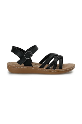 Polaris 409043.z Siyah Kadın Comfort Sandalet 409043.z6fx 000000000102251151