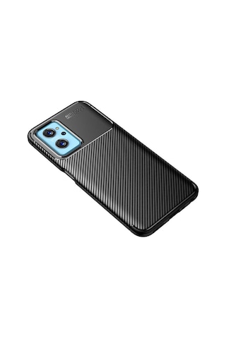 Oppo A96 4g Kılıf Zore Negro Silikon Kapak Lacivert