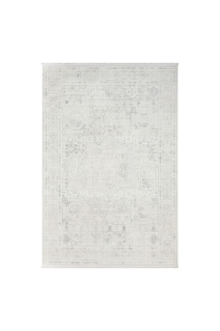 Mariesse Home Artes Serisi Bambu Dokulu Modern Sık Dokuma Makine Halısı Smart 12004 Gri