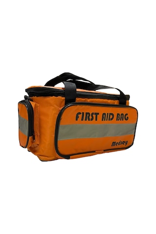 Medsey Standart İlk Yardım Travma Çantası Turuncu