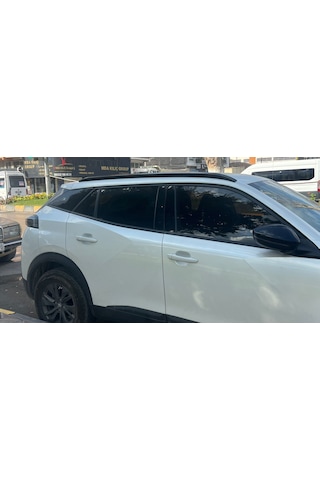 Peugeot 2008 2018 Sonrası Tavan Çıtası Parlak Siyah