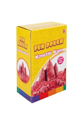 Fun Dough Kinetik Kum 500 Gr. Kırmızı Kum Antibakteriyel Eğitici