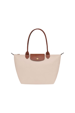 Longchamp Kadın Omuz Çantası Medium L2605 089 P71 Krem