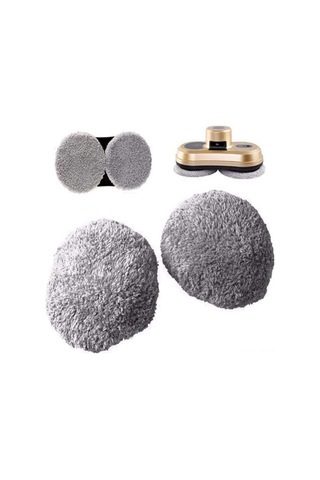 Tenfowee Pencere Temizleme Robotları İçin 40 Adet Gri Mikrofiber Temizlik Bezi - Leke Ve Iz Olmadan Etkili Temizlik Gri