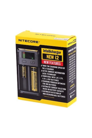 Nitecore İ2 İntelli Charger Li İon Şarj Cihazı