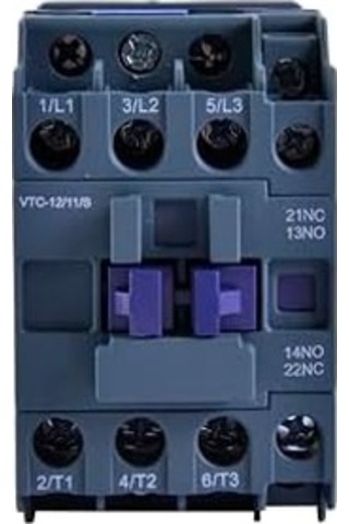 Vtc-12/11/s Kontaktör 12a 1no+1nc 230v Bobinli