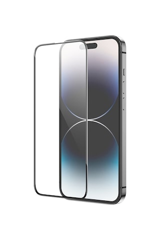 Hoco Apple Uyumlu iPhone 15 Pro Max 5d Kırılmaz Cam Ekran Koruyucu 10 Adet Se