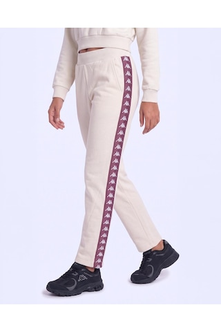 Kappa Authentic Sare Kadın Bej Regular Eşofman Altı