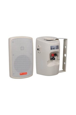 Magicvoice Mv-36 11 Cm 50 Watt Komütatörlü Hat Trafolu Krem Beyaz Sütun Hoparlör 2'li Takım