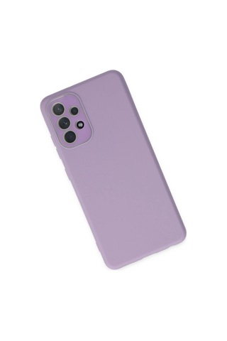 Cosmotex Newface Samsung Galaxy Uyumlu A53 5g Kılıf Lansman Glass Kapak - Lila