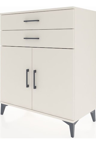 Hyperion Şifonyer Tek Raflı 2 Çekmeceli 2 Kapaklı 88x44x106 Aytaşı-aytaşı Aytası