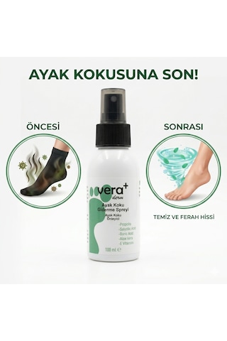 Hmd Bitkisel Ayak Koku Önleyici Ayak Kokusu Spreyi 100 Ml Terleme Önleyici Ve Nemlendirici Ayakkabı Koku Giderici