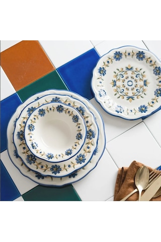 Porser Tuscan Bloom Fulya 24 Parça Yemek Takımı