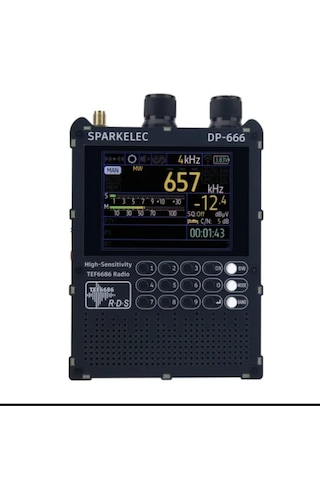 Sparkelec Dp-666 Tef6686 Tam Bant Radyo