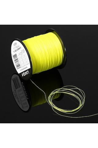 Novahub Lixada 3 Paket 500m Düğümlü Balıkçı İpi, 4 Lifli Pe Balık İpi Tuzlu Su İçin