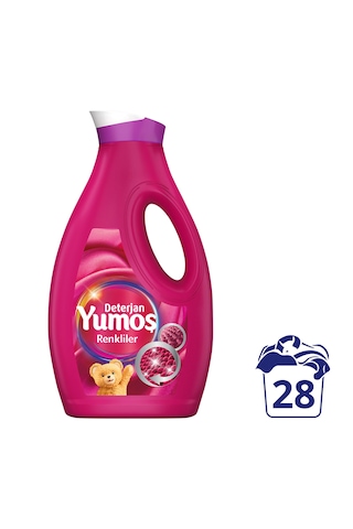 Yumoş Sıvı Bakım Deterjanı Renkliler - 1690 Ml 28 Yıkama - Pro-fibre Renk Koruma Ve Onarım 1690 ML