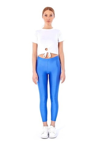 L-11 Koyu Saks Parlak Tayt Saks