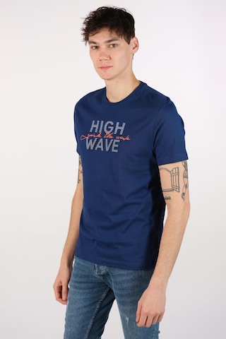 Arma Erkek Büyük Beden Bisiklet Yaka Tişört Y22374868301 İndigo