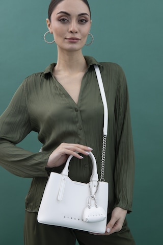 Sisley Kadın El Çantası Sly 150 Std / Beyaz Beyaz