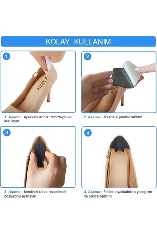 Active Team SP04 - Yapışkanlı Bilek Koruma Topuk Vurma Önleyici Ped