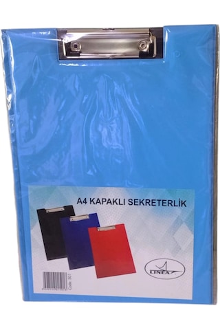Linea A4 Kapaklı Sekreterlik Mavi