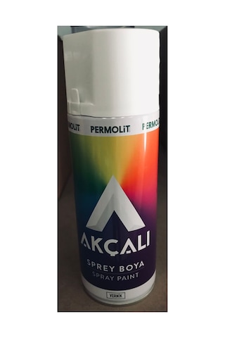Akçalı Mat Beyaz 501 Alüminyum-ahşap-plastik-demir-metal-sprey Boyama 400 Ml Akçalı Mat Beyaz 501